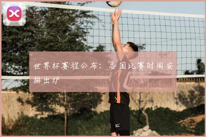 世界杯赛程公布：各国比赛时间安排出炉