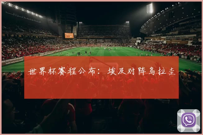 世界杯赛程公布：埃及对阵乌拉圭